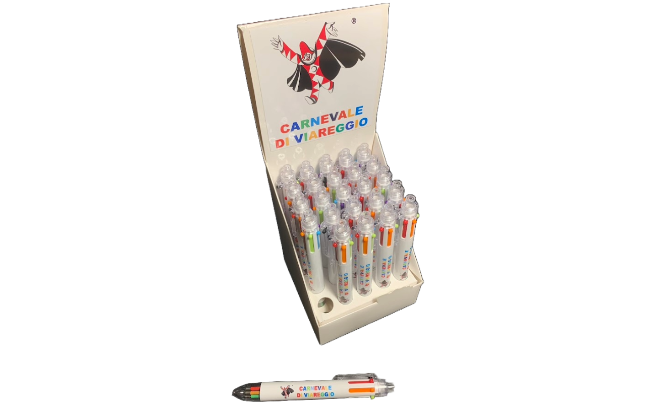 ESPOSITORE PENNA MULTICOLOR (6 COLORI)